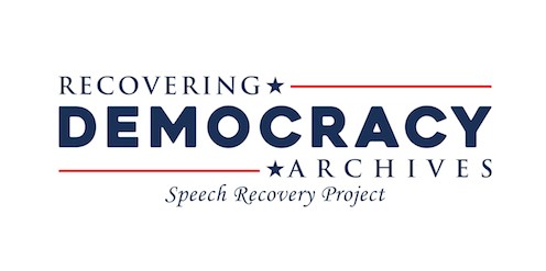 Rosenker Center Launches Recovering Democracy Archives